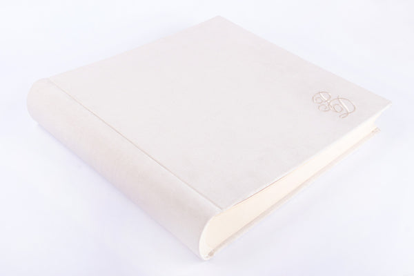 Album Nozze in Moirè con Iniziali