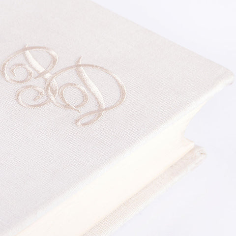 Album Nozze in Moirè con Iniziali