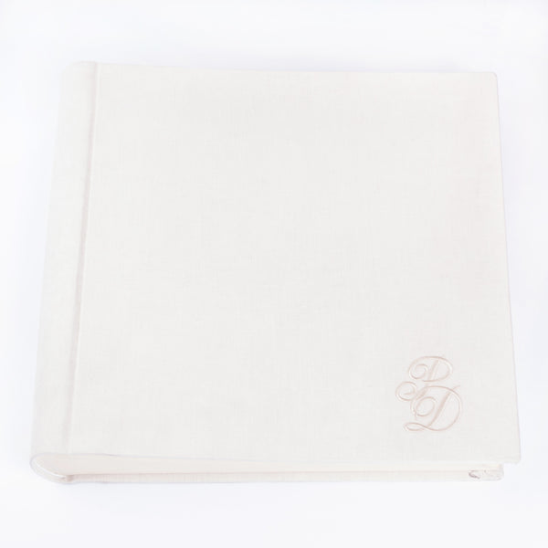 Album Nozze in Moirè con Iniziali