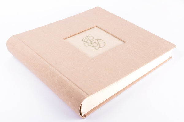 Album Nozze in Moirè con Scasso Centrale