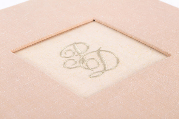 Album Nozze in Moirè con Scasso Centrale