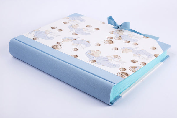 Album Foto 23x30 Fogli Rosa/Azzuri