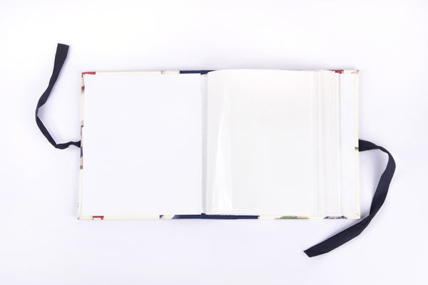 Album Foto con Plastiche Mezza Tela