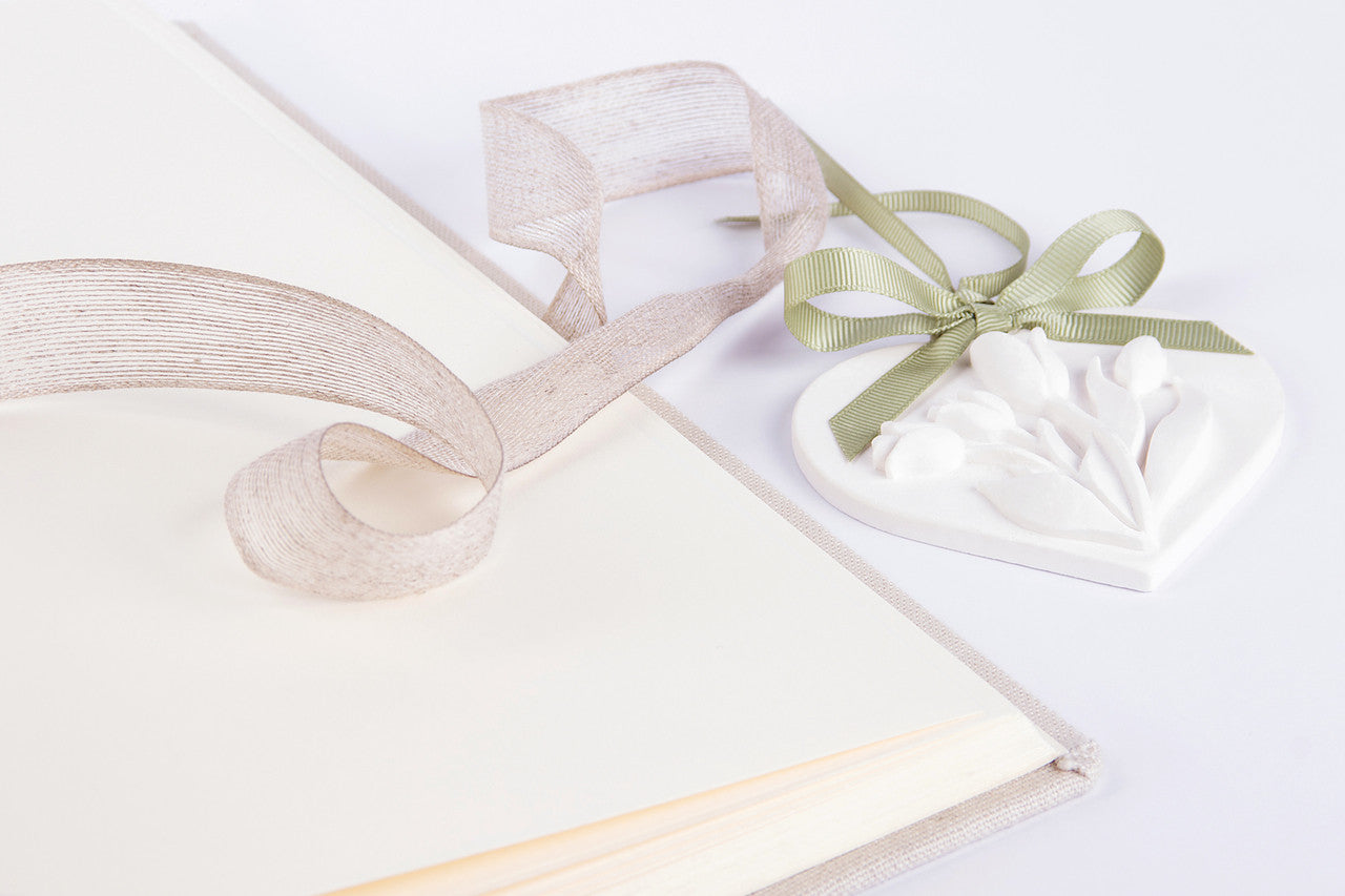 Album Nozze in Lino con Gesso
