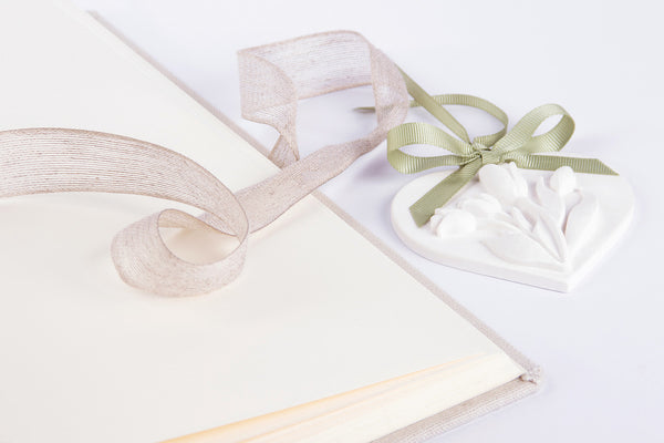 Album Nozze in Lino con Gesso