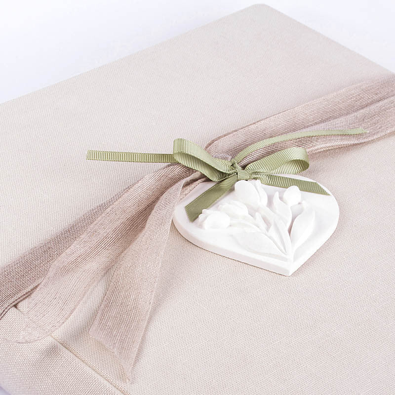 Album Nozze in Lino con Gesso