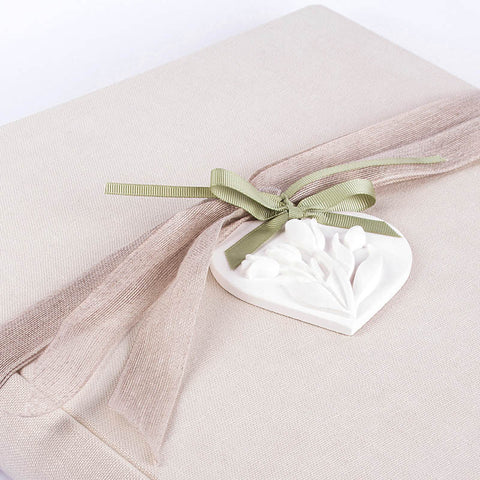 Album Nozze in Lino con Gesso