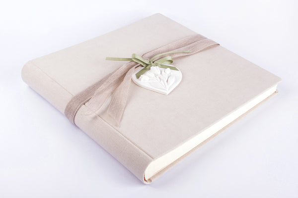 Album Nozze in Lino con Gesso