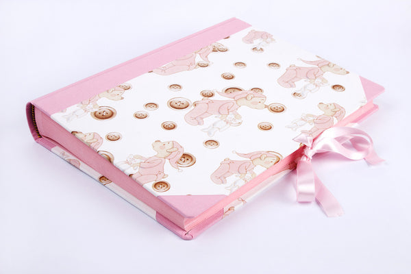 Album Foto 23x30 Fogli Rosa/Azzuri