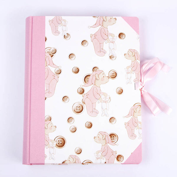 Album Foto 23x30 Fogli Rosa/Azzuri