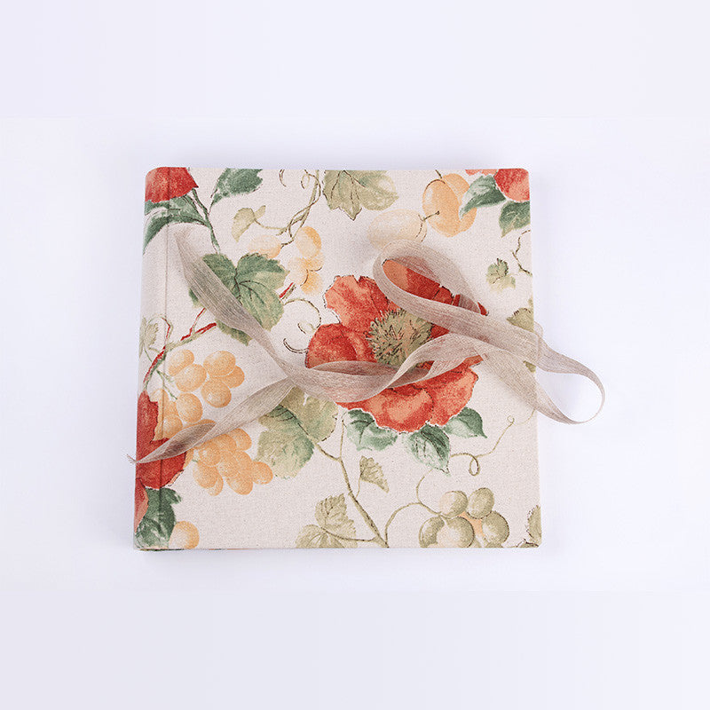 Album Nozze Stoffa di Arredamento Fiori