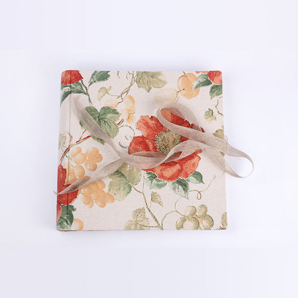 Album Nozze Stoffa di Arredamento Fiori