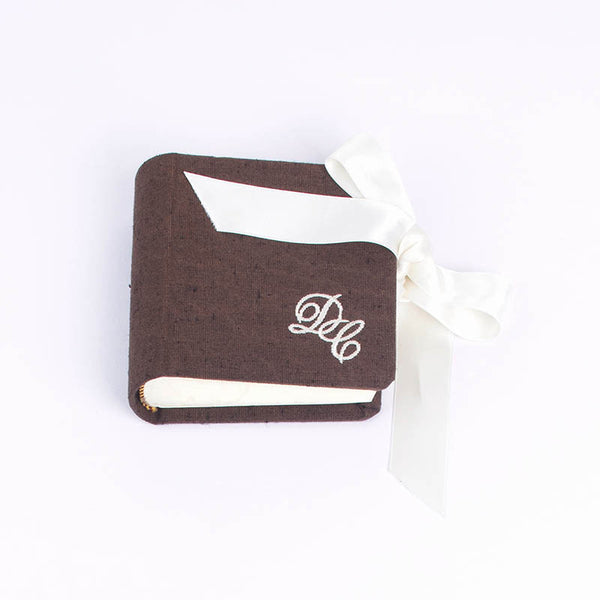 Mini Album Moirè con Ricami