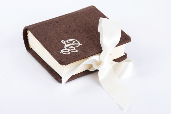 Mini Album Moirè con Ricami