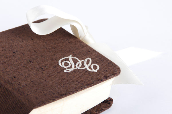 Mini Album Moirè con Ricami