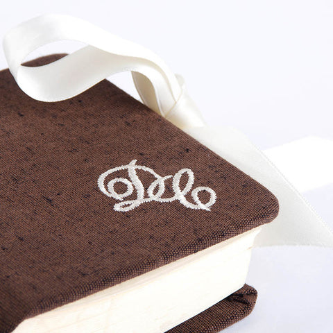 Mini Album Moirè con Ricami