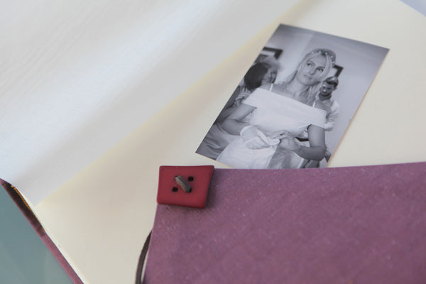 Album Nozze in Moirè chiuso a Busta Trasversale