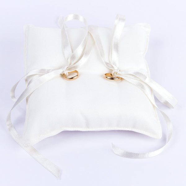 Cuscinetto Portafedi in stoffa rigatino