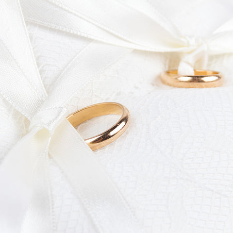 Cuscinetto Portafedi in pizzo