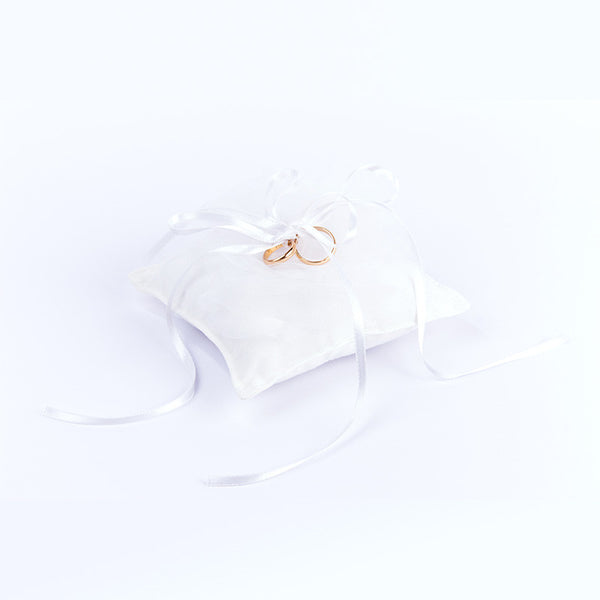 Cuscinetto Portafedi in stoffa rigatino