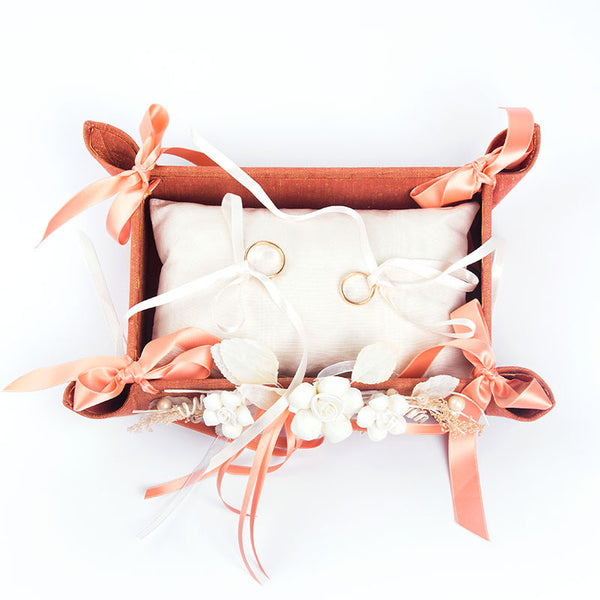 Portafedi Strutturato in Moirè