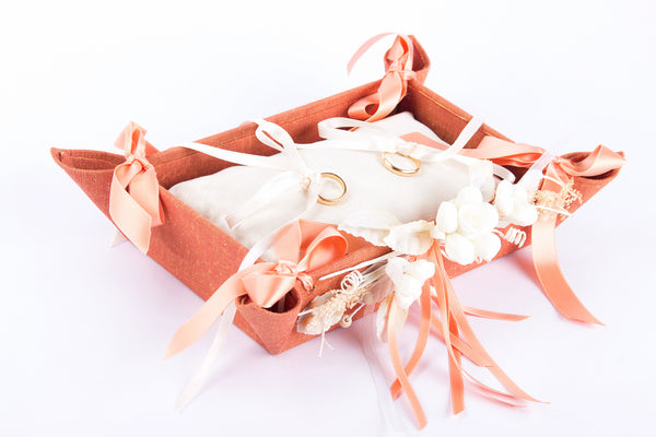 Portafedi Strutturato in Moirè