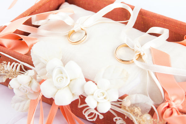 Portafedi Strutturato in Moirè