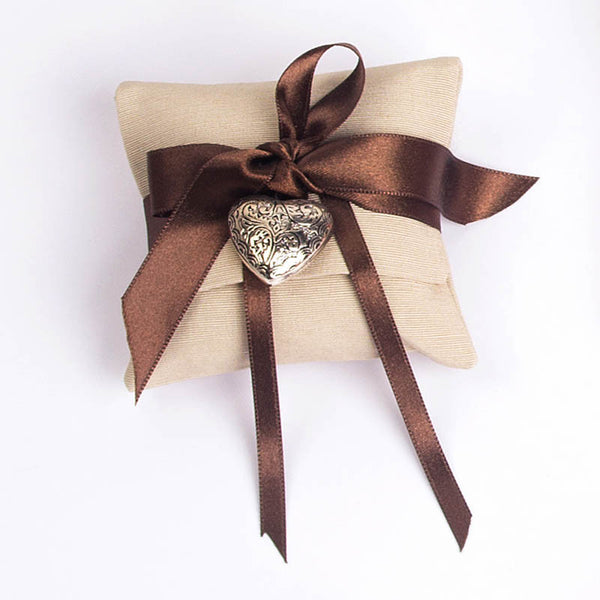 Sacchetto Bomboniera con Fiocco e Ciondolo