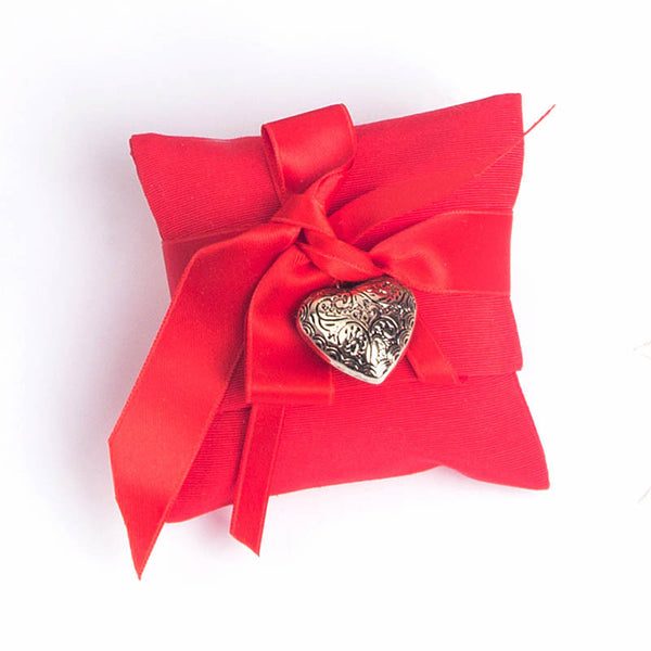 Sacchetto Bomboniera con Fiocco e Ciondolo